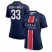 Maillot de foot Paris Saint-Germain Warren Zaire-Emery #33 Domicile vêtements Femmes 2024-25 Manches Courtes